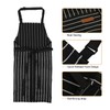 2-Pack Aprons for Women Men with Pockets, Adjustable Bib Kitchen