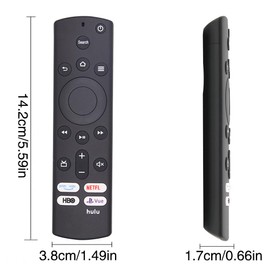 Replacement Remote for Insignia/Toshiba Smart TV NS-RCFNA-19 CT-RC1US-19 NS-32DF310NA19 NS-39DF510NA19 NS-50DF710NA19 NS-55DF710NA19 32LF221U19 43LF621U19