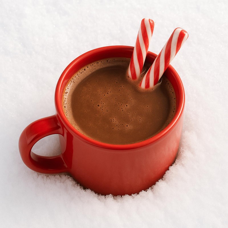 Stephen’s Gourmet Dark Chocolate Candy Cane Hot Cocoa Mix, Rich