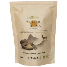 MySuperfoods Organic Lucuma Powder 200g, Natural Source of Antioxidants