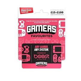 One4all Gamers Favourites £30 - UK Redemption - Delivered by post