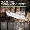TIVOLI Heavy Duty Tanto Machete - Full Tang Fixed Blade