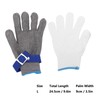 316 Stainless Steel Wire Glove Level 5 Cut Proof Stab