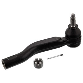 febi bilstein 43247 Tie Rod End with castle nut and cotter pin, pack of one