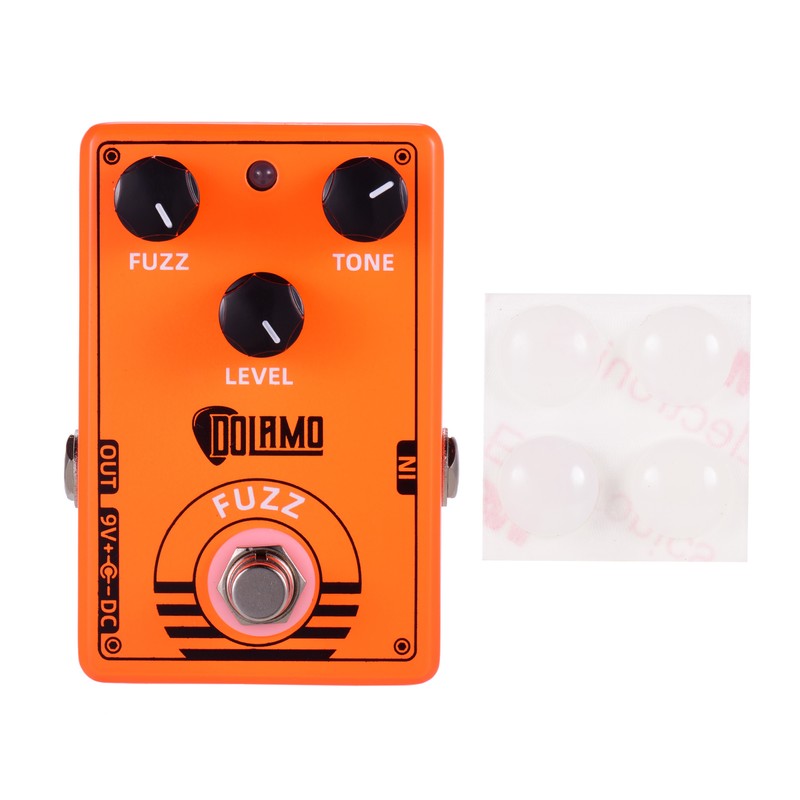 Dolamo D-2 FUZZ Guitar Effect Pedal with True Bypass for