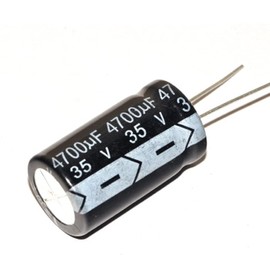 Capacitor, Electrolytic Capacitor, Electrolytic Capacitor Kit, 35 V / 4700 uF, Electrolytic Capacitor, Inline Electrolytic Capacitors