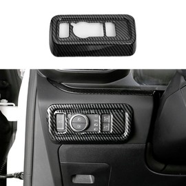 ruihe Carbon Fiber Color Trunk Switch Cover Dashboard Light Adjustment Trim Fit for Ford Explorer 2020 2021 2022 2023