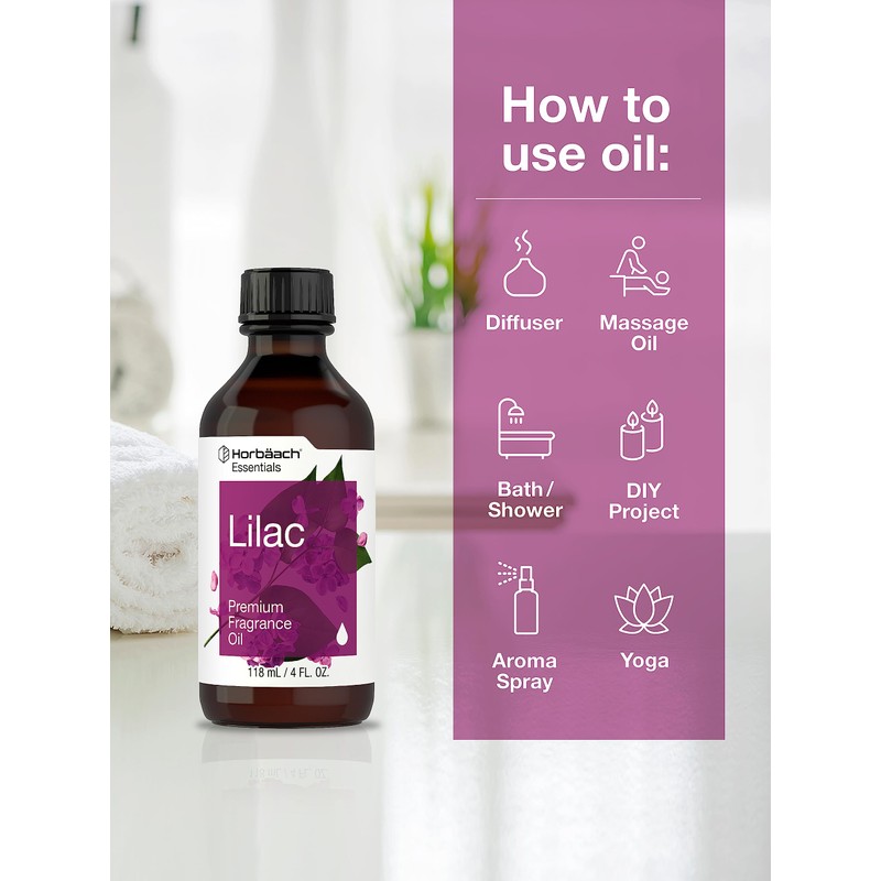 Horbäach Lilac Fragrance Oil | 4 fl oz (118 mL)
