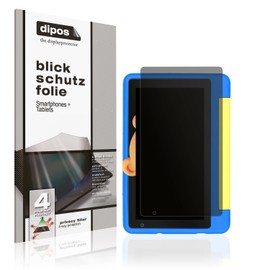 dipos I Blickschutzfolie kompatibel mit Happybe Kids Tablet 7 Zoll Display-Schutzfolie matt mit 4-Wege Sichtschutz-Effekt