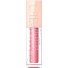 Maybelline Lifter Gloss Brillo Labial Hidratante con Ácido Hialurónico, Efecto Volumen, Aplicador XL, Hidratación Hasta por 4 Horas, Acabado Brillante, Tono 005 Petal
