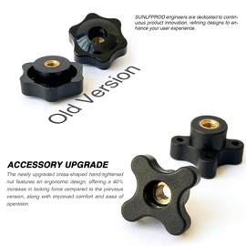 SUNLFPROD Stair Tread Template Tool - Upgrade Stair Tread Tool, Stair Measuring Tool, Stair Template, Stair Scribe Tool for Stair Measurement Tool, Shelf Project Layout (Red-Gray)