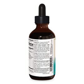 Source Naturals Wellness Herbal Resistance Liquid Immune Defense Supplement & Immunity Booster with Echinacea, Elderberry & Yin Chiao - 4 OZ