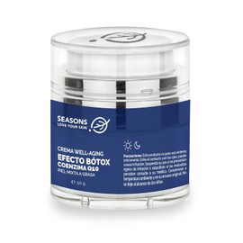 Crema Facial Well Aging| Coenzima Q10 y Ácido Hialurónico | 50 g | Reafirma, hidrata y suaviza líneas de expresión | Uso diario