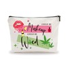 bolsa de cosméticos, Blanco, Podría ser el maquillaje...
