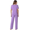 WiWi Viscose from Bamboo Pajamas Set for Women Soft Short