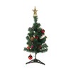 19.7inch Tabletop Christmas Tree Mini Artificial Decorated Christmas Tree Set