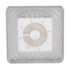 6 Inch Square Rain Shower Head LED Light 3 Color