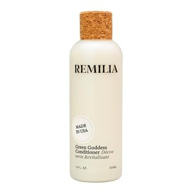 Remilia Hair Acondicionador de Romero para Cabello Seco Dañado con Aceite de Aguacate, Aceite de Coco y Té Verde - Acondicionador Natural Diosa Verde, 10.1 fl oz