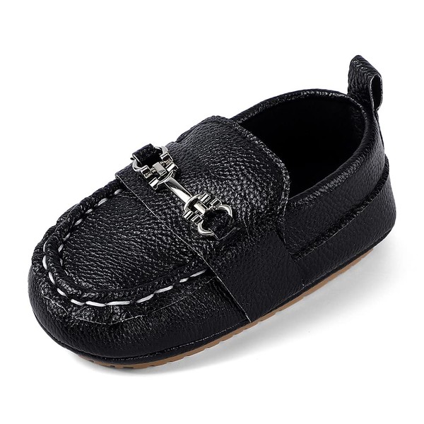 MASOCIO Baby Shoes Boy Moccasin Baby Shoes Soft Sole Flat