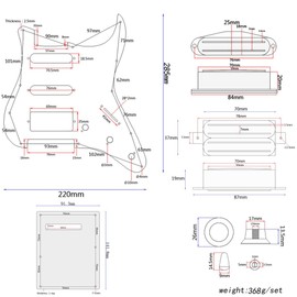 Prewired Loaded Pickguard for fendar Stratocaster Electric Guitar HSS 11 Hole Maple Wood Pickup Set