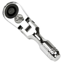 SK11 SRH3CSF Compact Stubby Flex Ratchet Handle, 3/8" Drive Angle