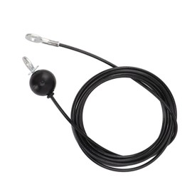 Fitness Gym Replacement Cable, Black Replacement Gym Cable for Homes (4m / 13.1ft)