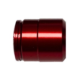 Tectonic A/C Repair Fittings | Quick Connect Air Conditioning Compression Fittings Standard Size A/C Repair Aluminum Block Off Caps 5/8" | Replacement for FMSI 5913