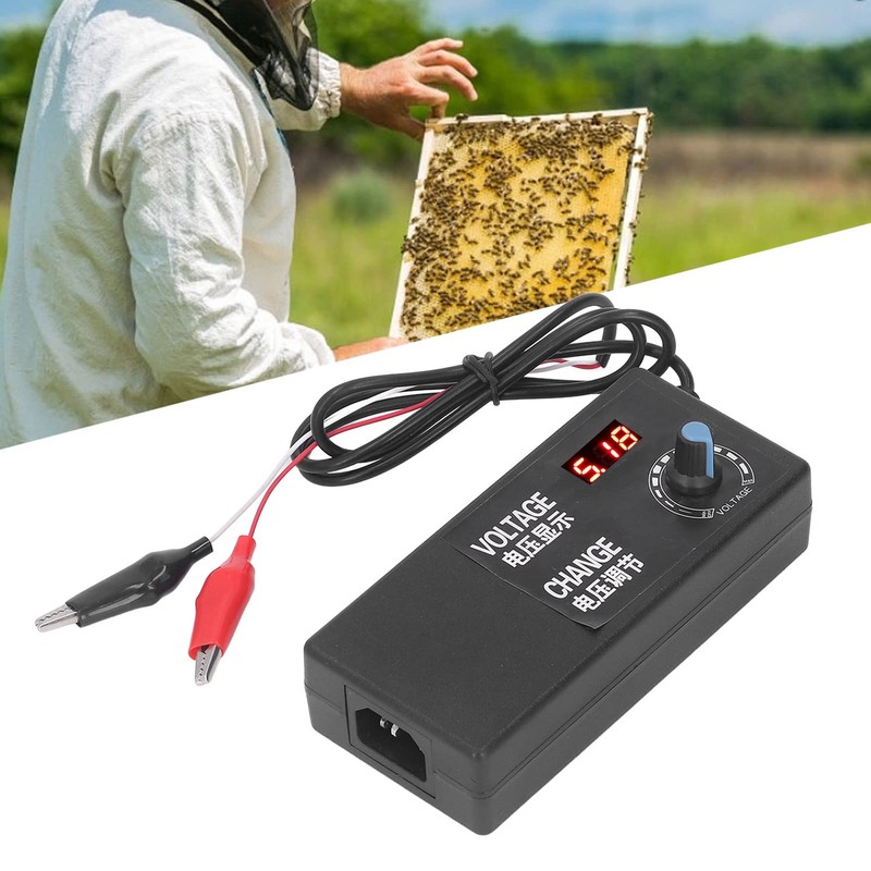 GLOGLOW Beekeeping Electric Embedder, Voltage Adjustable Display Foundation Installer Beehive