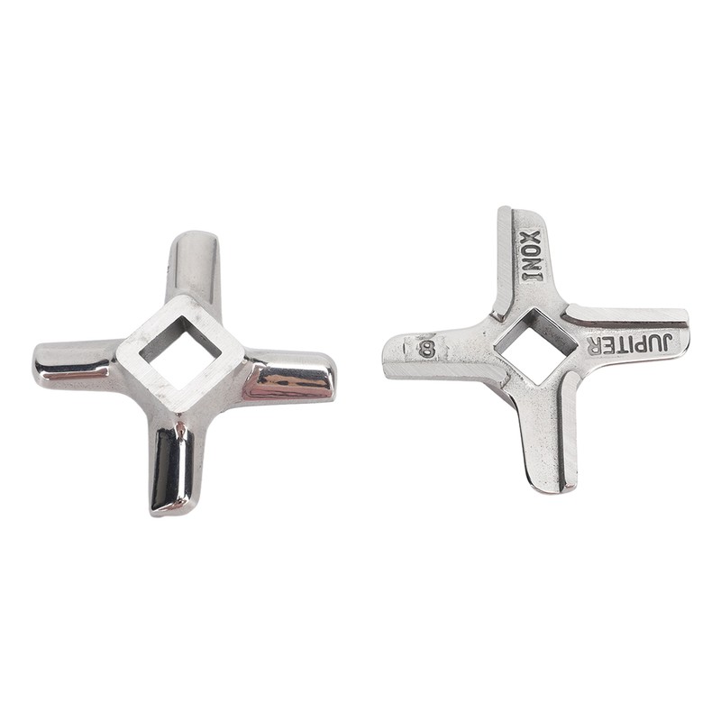 2PCS Meat Grinder Blade Knife Cutter Stainless Steel Easy Replacement