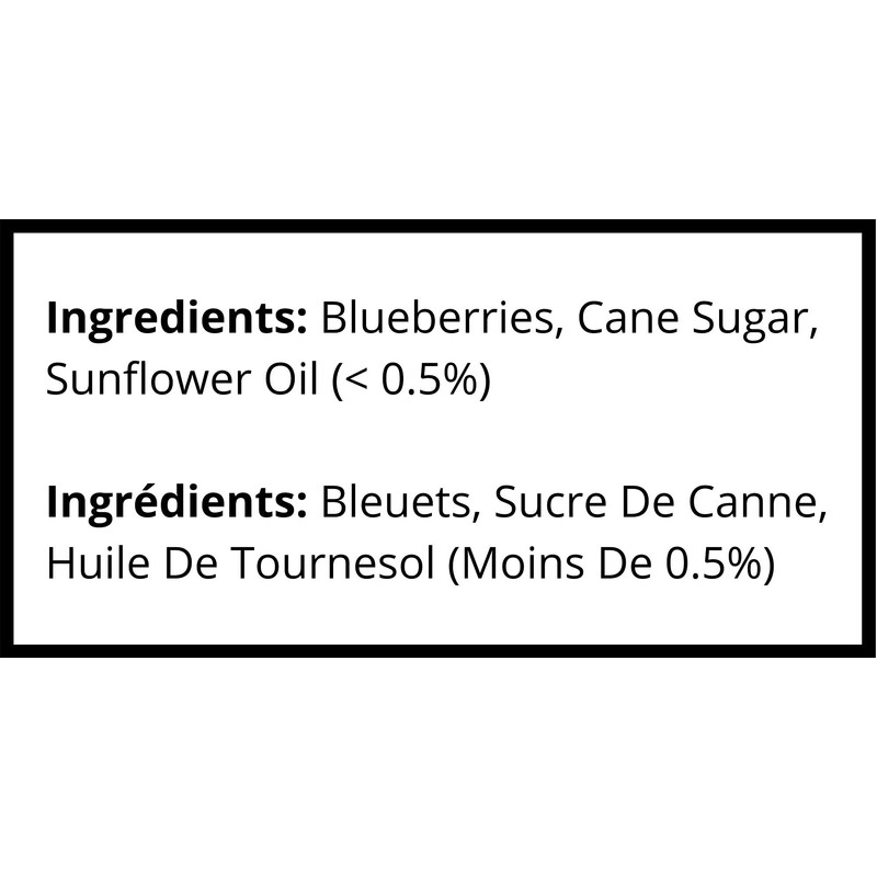 Snow Farms Whole Dried Blueberries, 120g