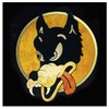 Inlaystickers for Guitars & Bass - Jerry Garcia Wolf (Grateful
