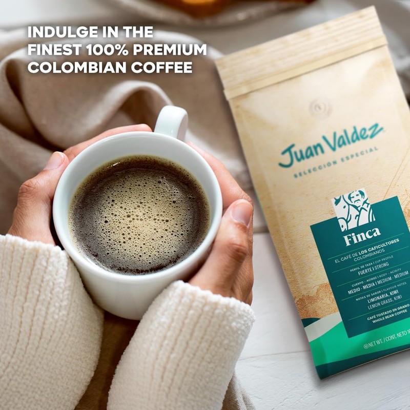 Juan Valdez Finca Whole Bean Coffee, Dark Roast 16 OZ