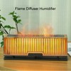 200ml Flame Diffuser Humidifier Desktop Air Aroma Essential Oil Diffusers