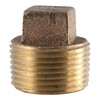 LDR 322 P-38 Plug, 3/8-Inch, Brass