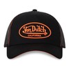 Von Dutch DOM Women Men Adjustable Trucker Cap, orange