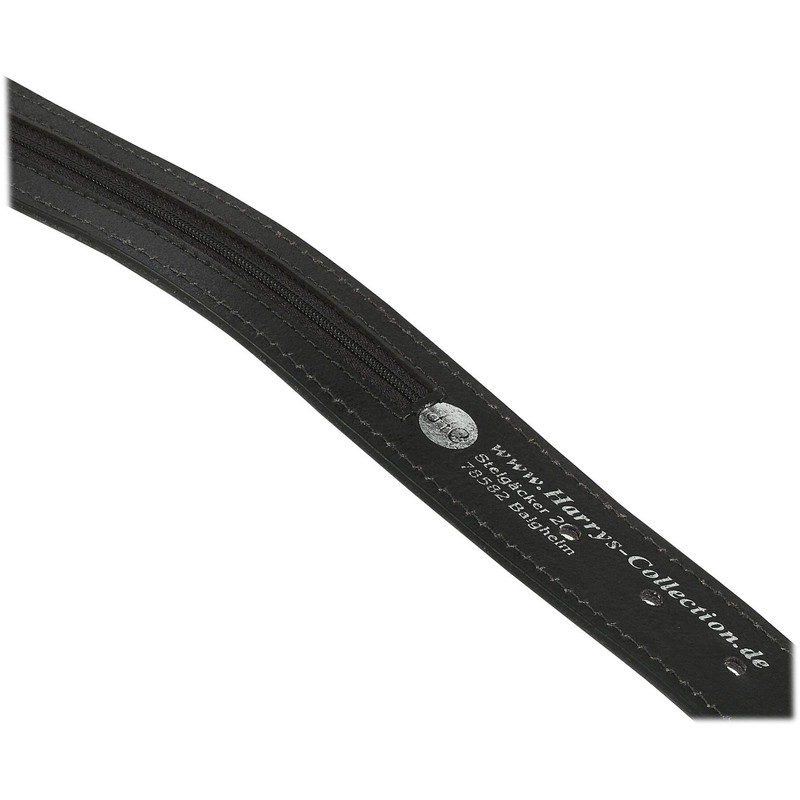 Harrys-Collection HC Women's Men's Safe Belt with Long Zip Buffalo
