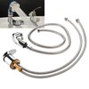 Shampoo Bed Faucet Kit Ceramic Valve Good Sealing Hot Cold