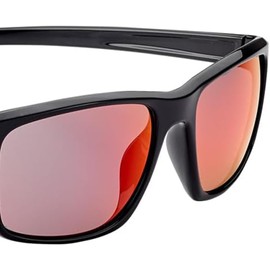 SWISSEYE Cleanocean 2 Sunglasses (100% UVA, UVB and UVC Protection, Recycled Polyamide Frame Material, Shatter-Free Polycarbonate Lens, Includes Microfibre Bag), Shiny Black