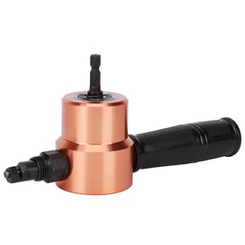 Double‑Headed Cutter, Sheet Metal Nibbler Drill Cutting Tool Power Drill Accessory Made of Plastic and Iron for Automobile Repair and Maintenance and Sheet Metal Production