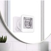 Trintion Shower Clock Waterproof Digital Bathroom Clock with Suction Cup