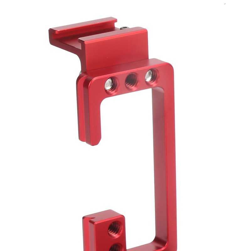 Quick Release Plate L Bracket with Hot Shoe Hand Grip