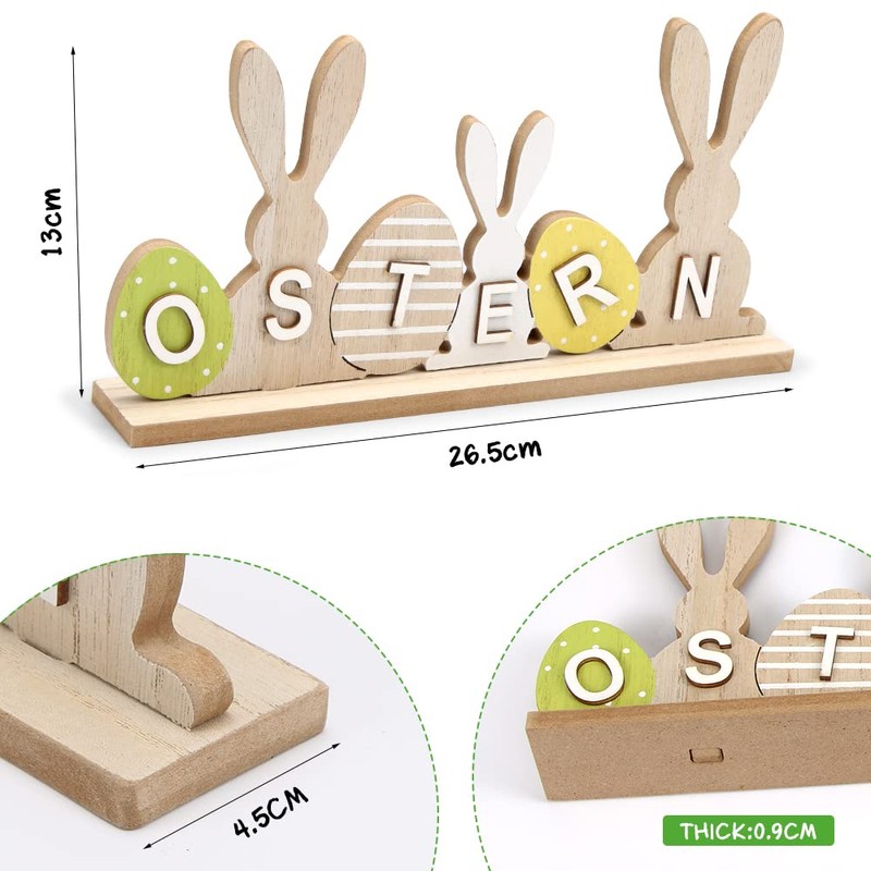 Meleager Easter Letters Display, Wooden Easter Letters, Easter Decoration, Letters