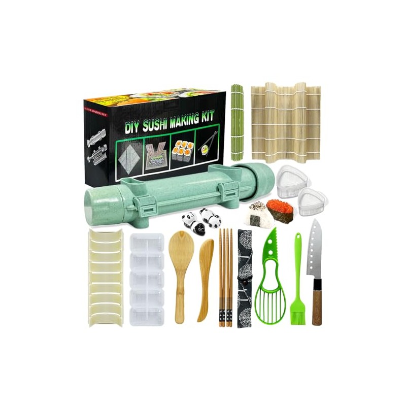 Kit para Hacer Sushi 18 en 1, Ideal para Principiantes