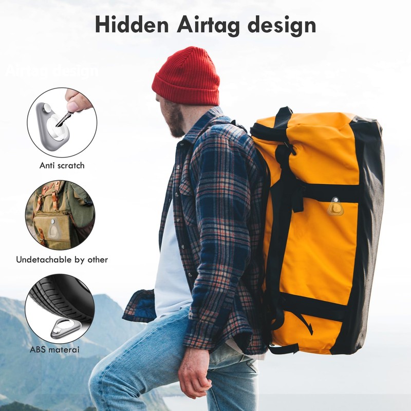 Airtag Holder for Kids Hidden, 2 Pieces GPS Trucker Case,