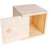 Creative Deco Square Cosmetic Tissue Box Wooden Tissue Box |