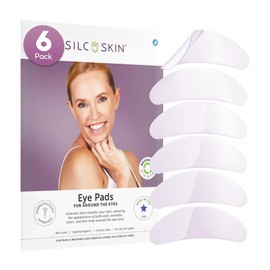 Silc Skin Silicone Eye Pads Reusable Overnight Eye Patches, Medical Grade Silicone For Fine Lines And Puffiness, 60 Day Supply
