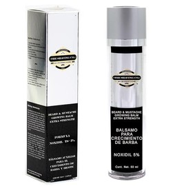 THE SHAVING CO Bálsamo para crecimiento de barba y bigote. EXTRA FUERTE - Estimula y Fortalece tu Barba y Bigote - Contiene INGREDIENTES 100% NATURALE