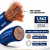 4 Gauge Wire, 50 FT CCA 4 AWG Power Ground