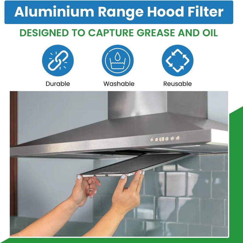 Filter Everything Replacement Bosch 651858 Compatible Replacement Grease Filters -