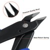 Murtenze 3 Pack 170ii Wire Flush Snips Micro Wire Cutters,
